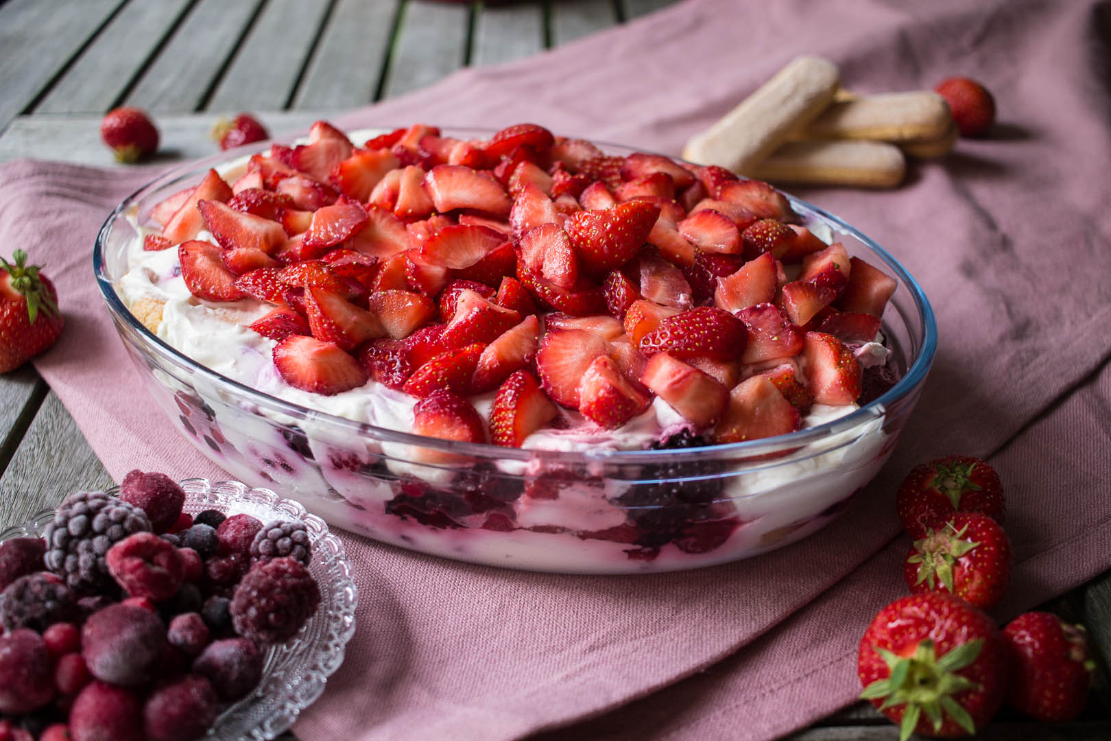 Beeren-Tiramisu - Küchentante