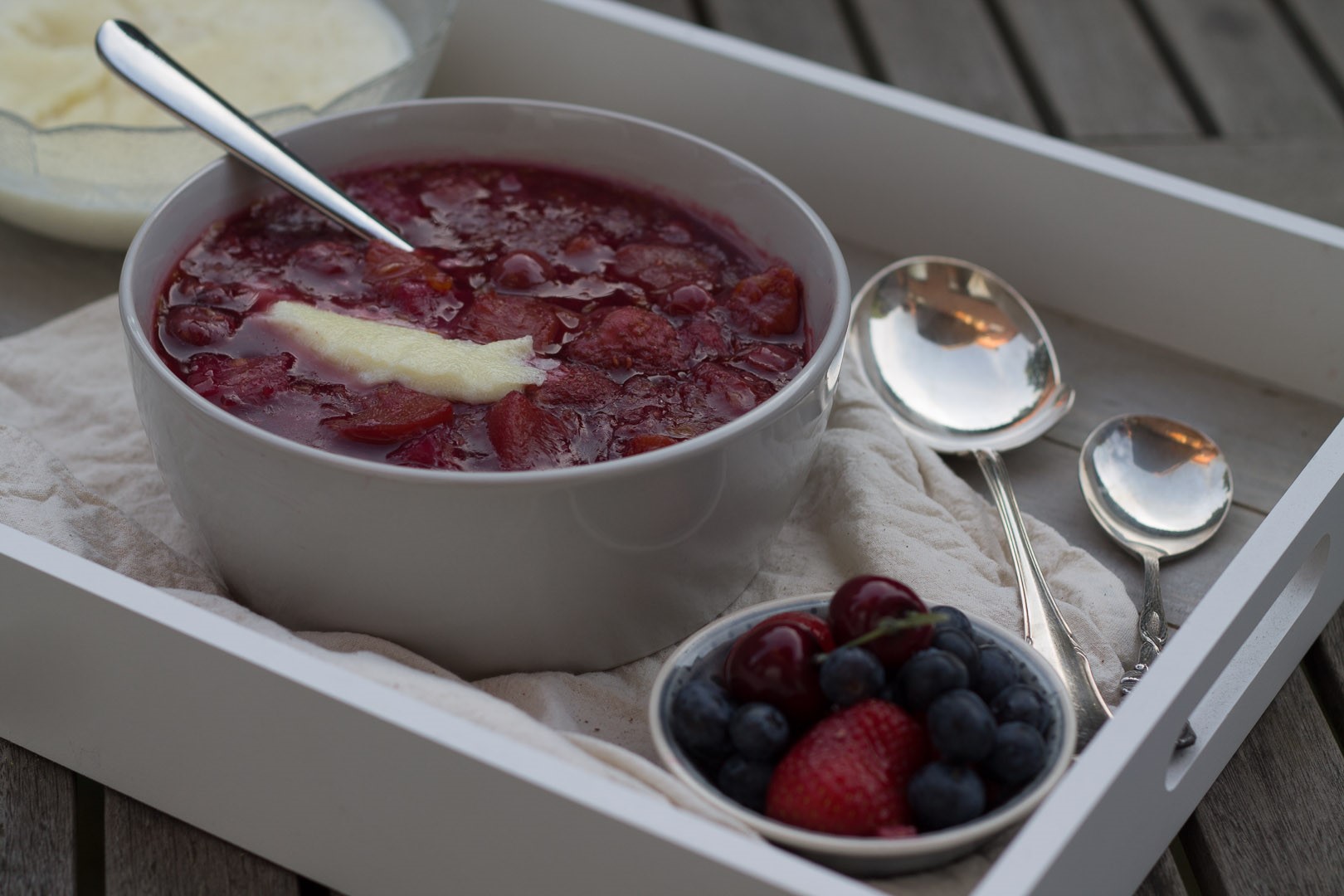 Obstkaltschale oder Obstsuppe - Küchentante