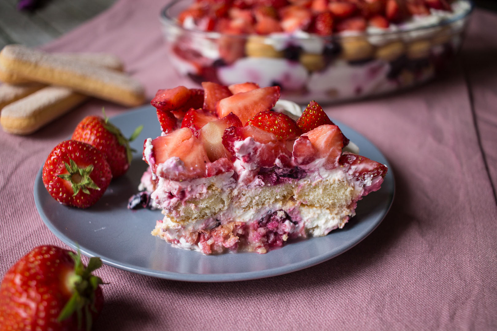 Beeren-Tiramisu - Küchentante