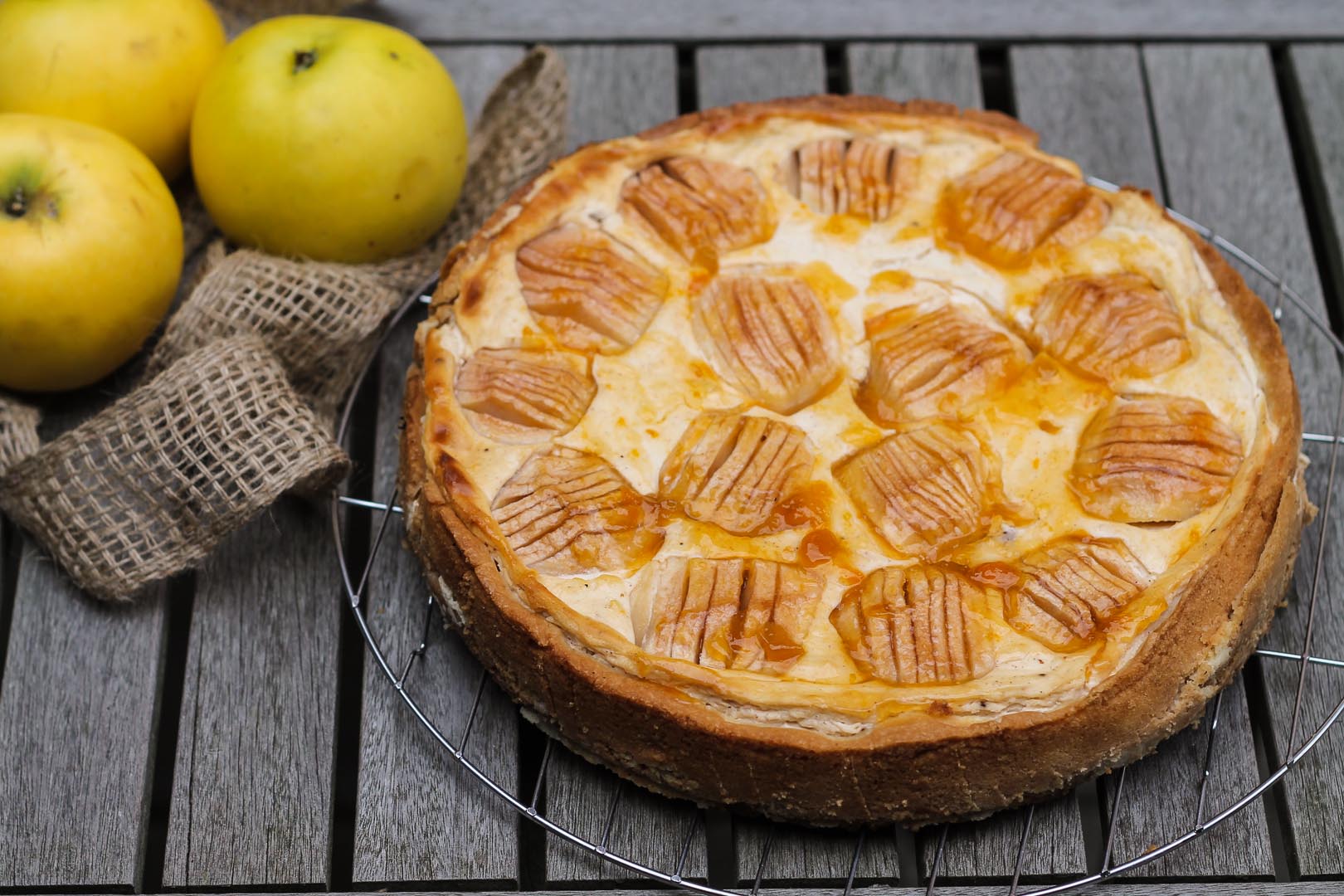 Apfel Schmand Kuchen Kchentante